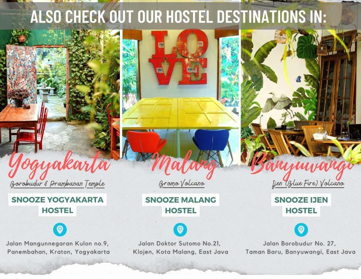 Hotel Snooze Jogyakarta Zewnętrze zdjęcie